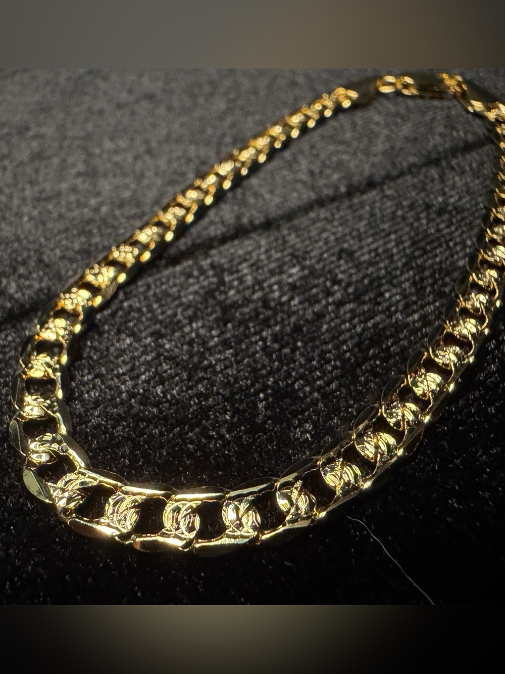 Reversible Laser Cut Cuban 8in 5MM 14K Stamped Premium Finish Bracelet